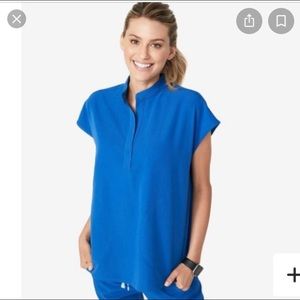 Figs Scrub Set—Royal Blue